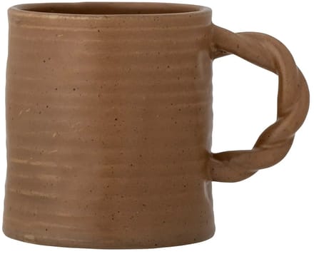Bloomingville Mok aardewerk bruin Reanna 9cm