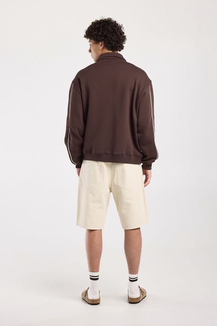 America Today Sood Half Zip Mud Taglia: M | Maglie a manica lunga Outlet | Uomo