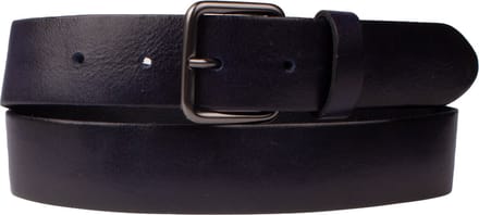 Presly & Sun Heren - Leren riem - Blauw - 95cm
