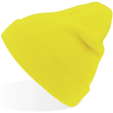 Atlantis Headwear - Wind Beanie - Yellow Fluo - One Size