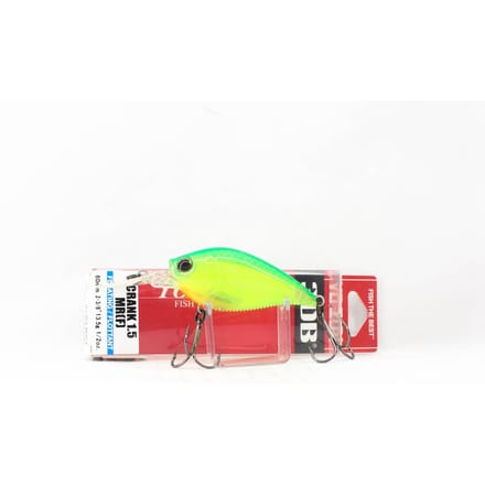Yo Zuri Duel 3DB 1.5 MR Mid Crank 60 mm drijvend kunstaas R1353-GCL (0032)