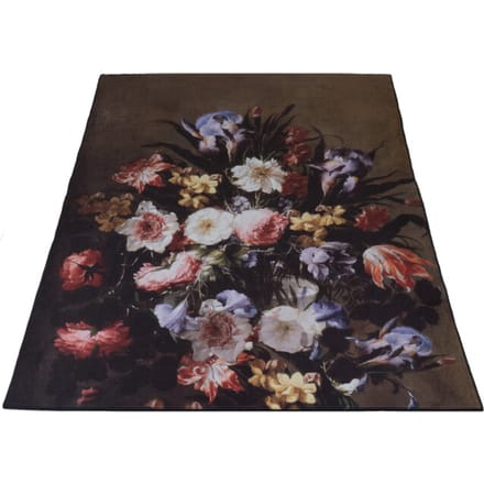 Vloerkleed Ramos 80 x 150 cm - Laagpolig Synthetisch Vloerkleed – Botanisch / Bloemen Design