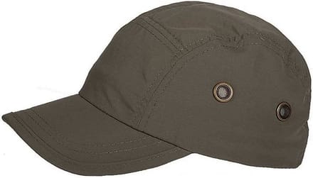 Hatland - Waterbestendige UV pet voor heren - Reef - Olijfgroen - maat Onesize