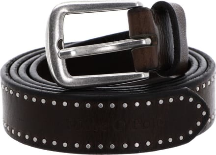 Marc O'Polo Leren Riem Hemma - Rivet Ladies' Belt W100 Nutshell Brown Bruine