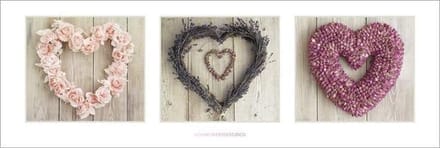 Howard Shooter Love Hearts Poster 91.5x30.5cm