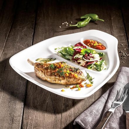 Villeroy & Boch BBQ Passion Steakbord L 30 x 29 cm ( Set van 2 )