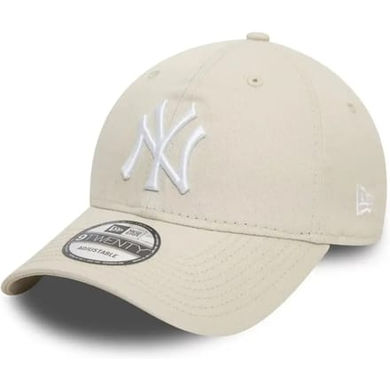 New Era Yankees Cap - stone/wit - pet