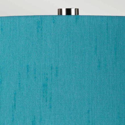 Elstead Lighting LED Tafellamp ISLA | 1X E27 Max 60W | Polished Nickel, White, Teal