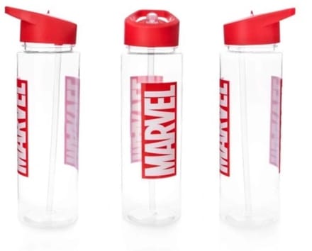 Marvel - (Marvel Logo) Plastic Drankfles