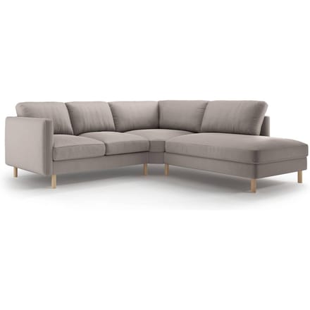Hoekbank Eden rechts velvet | Micadoni