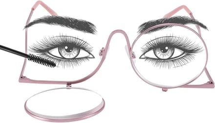 Make-up bril - Leesbril - Make-up aanbrengen - Draaibare lens - Vergroot details - Transparant