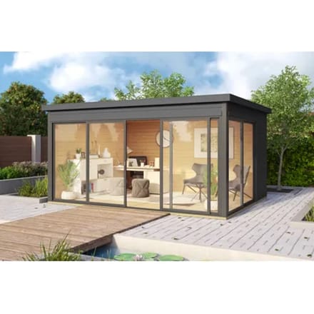 Weka Tuinhuis 412 Gr2 Antraciet 322x418cm
