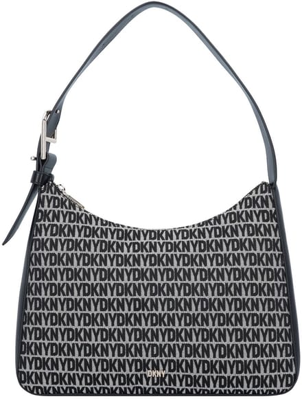 DKNY Schoudertas Handtas Deena Hobo Bag BK Logo - BK Zwart