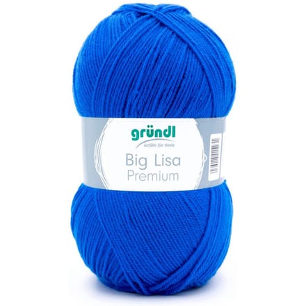 Wol Gründl "Big Lisa Premium" - Blauw