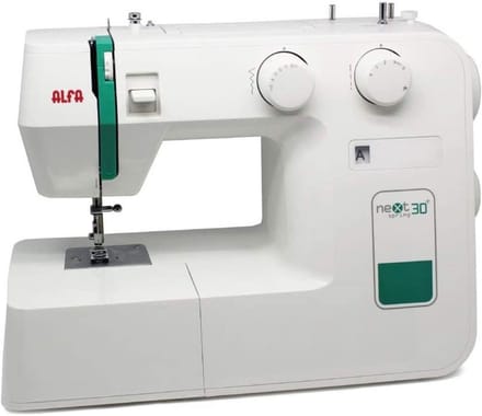 Naaimachine met 30x19x37 cm Afmetingen - Wit