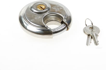 Dulimex Discusslot diameter 70mm op sleutelnummer 704 HSD 704B KA 0180.100.0704