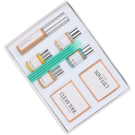 Professional Eyelash Perm Kit Long Lasting Eyelash Curling Perming Tools Set for Beauty Salon white