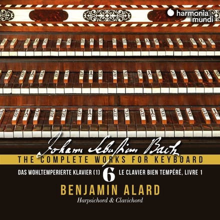 Benjamin Alard - J.S. Bach: The Complete Works For Keyboard 6: Das Wohltemperierte Klavier (1) (3 CD)