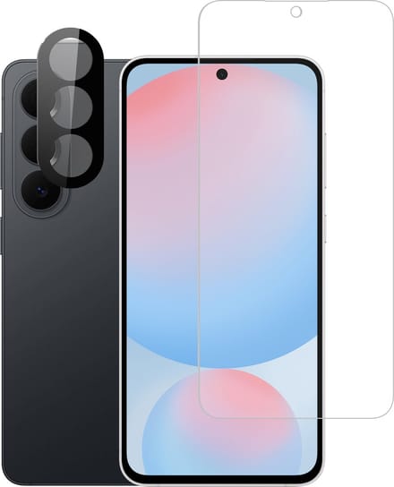imoshion Screenprotector Gehard Glas Inclusief Camera Lens Protector - Geschikt voor Samsung Galaxy A57 (5G)