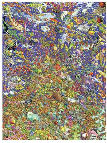 Ravensburger puzzel Shoal - legpuzzel dieren 1500 stukjes.
