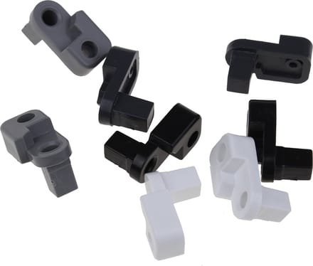 WHIRLPOOL - SCHARNIERBUS LINKS SET (kit wit / grijs / zwart) - 481010632826