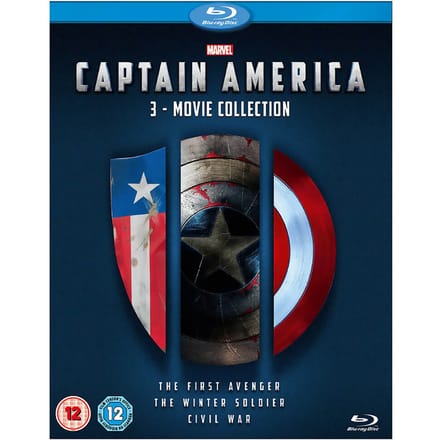 Captain America 1-3 Boxset