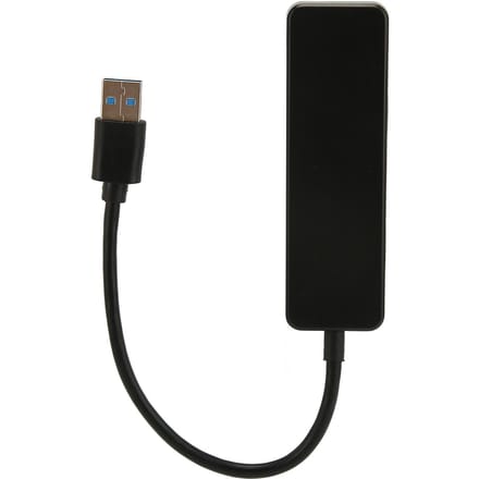 Hub USB 3.0 4 en 1 USB 3.0 vers 4 ports USB 3.0, adaptateur multiport USB C pour Windows, Office et Business black