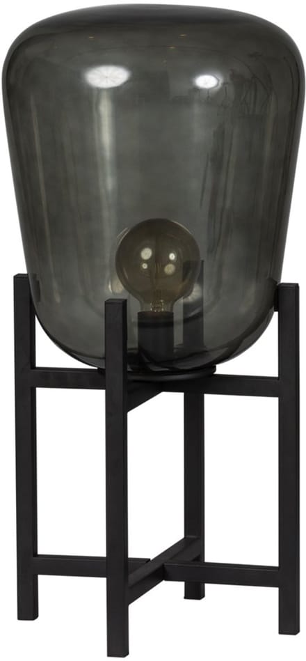 ETH Benn Tafellamp L - E27 - Gerookt glas