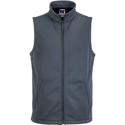 Russell Heren Slim Softshell Gilet (Konvooi Grijs)