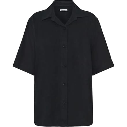 Dameshemd KnowledgeCotton Apparel Loose Linen-mix