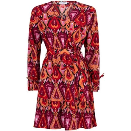 Lofty Manner PI21 - Jurk Maxim - Heart Ikat Print - S