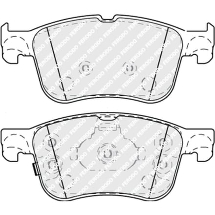 Remblokset FERODO FDB4849, voor