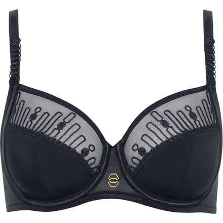 Zwarte beugel bh Lisca Ivonne B - E - Zwart - Maat - 75B