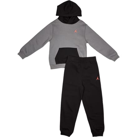 Jordan Brooklyn Trainingspakken Peuter - Zwart - Maat 110 - 116 CM