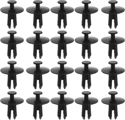50 Stuks Auto Bumper Fender Retainer Clips - Universele Plastic Push Type Rivet Bevestigingsmiddelen voor Diverse Modellen