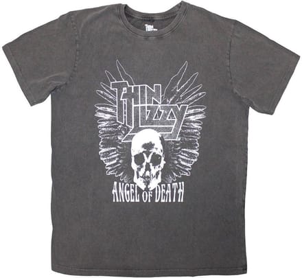 Thin Lizzy - Angel Of Death Heren T-shirt - S - Grijs