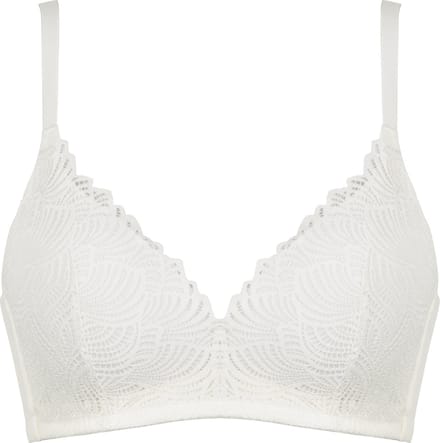 Naturana - Soft bh met kant - 5674 - Ecru - 85E