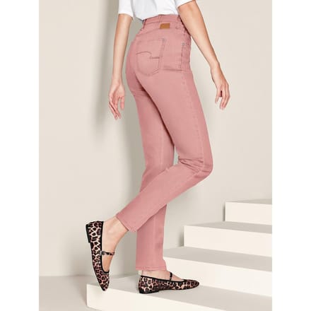 Comfort Fit-jeans model caren Van Raphaela by Brax roze