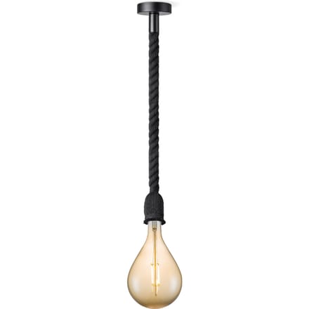 Home sweet home hanglamp Leonardo zwart Pear - amber