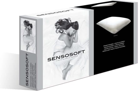 Sensosoft Hoofdkussen - Ultra-Soft Traagschuim - 60 x 40 cm