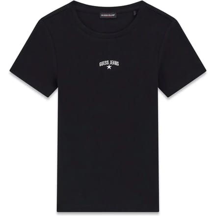T-shirt Korte Mouw Guess GJ SS CN RIB EMBRO
