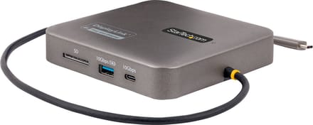 StarTech.com 102B-USBC-MULTIPORT USB C Docking Station Dual 4K 60Hz HDMI compatible with MacBook Pro (M1/M2/M3/M4) and Windows USB-A/USB-C 10Gbps Hub 100W Power Delivery GbE SD