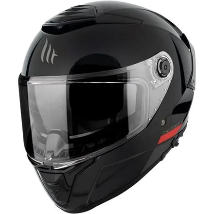 MT Thunder 4 SV Integraal helm solid glans zwart M - Motor & Scooter