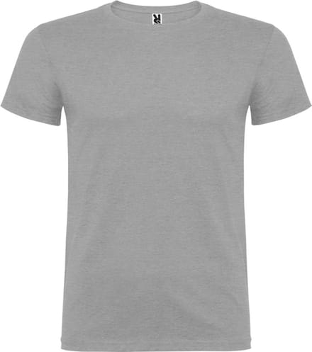 Licht Grijs 5 pack t-shirts Roly Beagle maat S