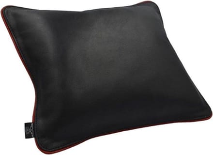 Mister B - leren sling kussen zwart - rood