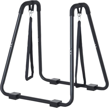 DnA® Dip Bars - Dip Station - Dip Bars Hoog - Zwart - 90cm x 81cm x 93cm