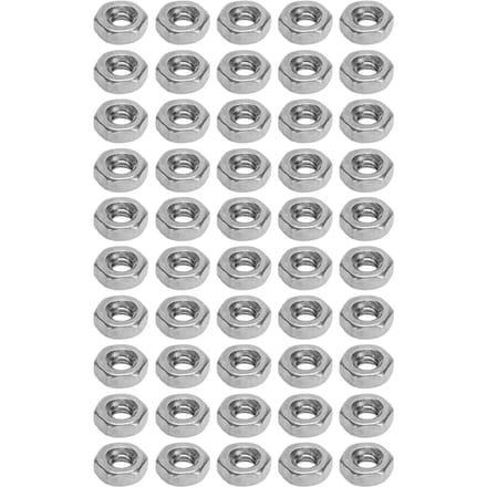 50 stuks zeskantmoeren A2?70 RVS Draadmoer Assortimentskit voor Industriële MachinesM2