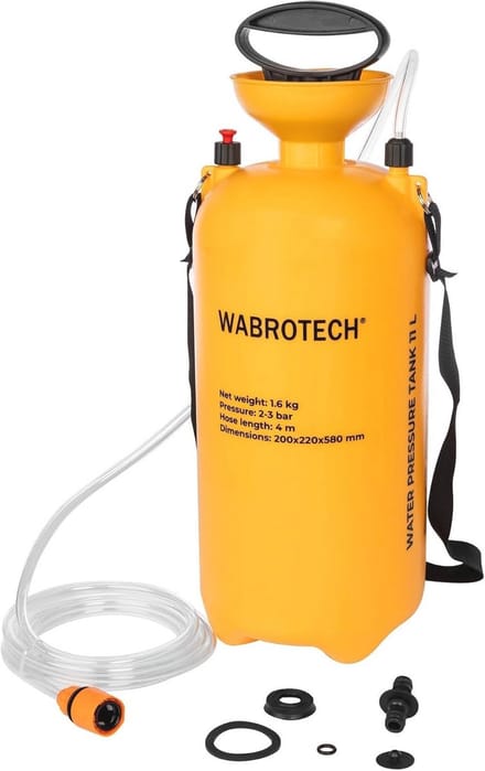 Wateraanvoersysteem 11 L voor Kernboormachine - Efficiënte Waterdruktank met 3 Bar Pomp