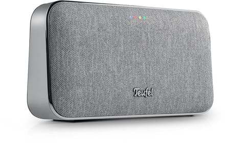 Teufel MOTIV GO VOICE Wi-Fi Bluetooth Speaker wireless silver white (105952002)