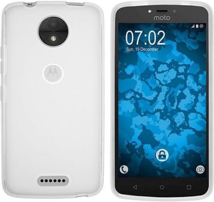 Mat transparant siliconen tpu hoesje Geschikt voor Motorola Moto C Plus